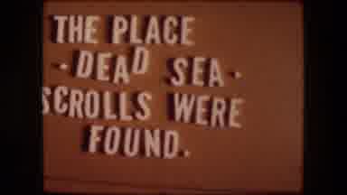 Messada Israel (1976): Nuncio The Place Dead Sea Scrolls Were Found