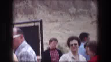 Messada Israel (1976): Group Of Tourists Heading Towards Dead Sea Scrolls Cave In