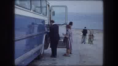 Messada Israel (1976): Sixties Trip By Bus To The Arizona Desert In A Cloudy Day
