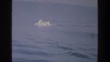 Sea of Galilee Israel (1976): Ship Floats On Ocean