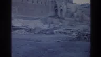 Wailing Wall Jerusalem Israel (1976): Someone Free Roaming Around Abandoned