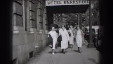 Reading Pennsylvania (1938): Black And White Footage Of A Group Of Female Nurses
