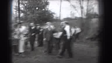 Reading Pennsylvania (1938): Group Of People Gathered In The Open Sky For
