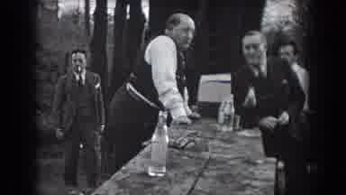 Reading Pennsylvania (1938): Men Dressed In Suits And Ties Drink Smoke Cigarettes