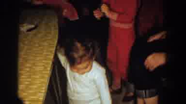 Aliquippa Pennsylvania (1958): Man Woman And Two Kids Around Dancing Infant