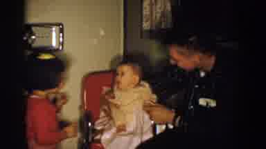 Aliquippa Pennsylvania (1958): Children And A Father Interacting
