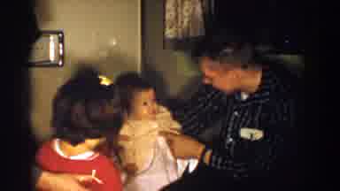 Aliquippa Pennsylvania (1958): A Kid Was Standing On The Chair And The White