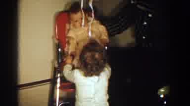 Aliquippa Pennsylvania (1958): Children Playing With Their Toddler Sibling