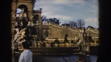 Barcelona Spain (1959): Vintage Footage Of Magic Fountain Of Montana in Barcelona