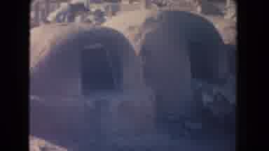 New Mexico (1951): Movie Scene Roadside Car Driving People Walking On Field
