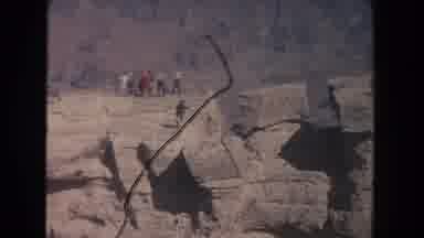New Mexico (1951): People At The Edge Of A Canyon