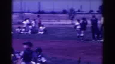 North Hollywood California-1961: Young Players On Baseball Field