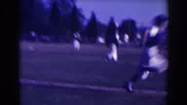 North Hollywood California (1961): Human Kid Batting Running Playing Baseball