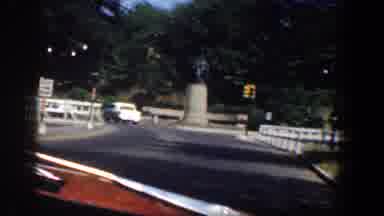 Washington DC (1961): Two Statues Filmed Through Window Of Moving Vehicle In