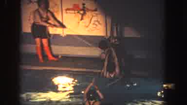 Georgia (1951): Kids Completing A Timed Water Obstacle Course