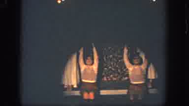 Georgia (1951): Two Women Wearing White Costumes Perform A Synchronous Swimming