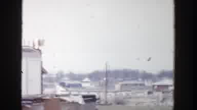 GRAND RAPIDS MICHIGAN-1956: Footage Of Broken Down And Abandoned Junk Yard In