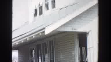 Grand Rapids Michigan (1956): The Exterior Of A Two Storied Beautiful House In The