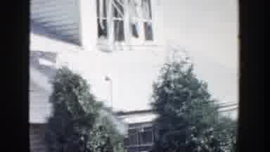 Grand Rapids Michigan (1956): A House Being Renovated