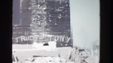 Grand Rapids Michigan (1956): View Of Blue And Grey Structure On A Clear Day