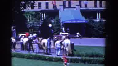 French Lick Indiana (1958): Parade Of Horses And Men