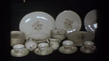 French Lick Indiana (1958): On Display Is Old Silverware And Then After I See A
