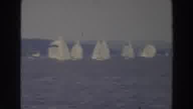 Wisconsin (1966): Sailing Boat Competition At Sea
