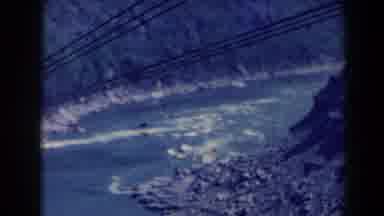 Niagra Falls Canada-1963: Spanish Caroler Travels Across Niagara Gorge Over Cable Car