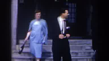 Niagra Falls Canada (1963): Successful Politician Businessman Exit The Hotel Lobby