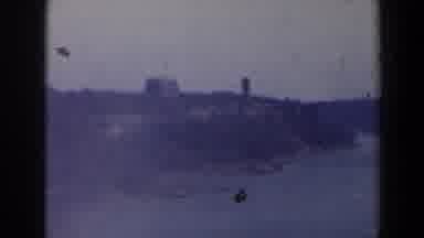Niagra Falls Canada (1963): Two Large Buildings Built In The Mountains A Few