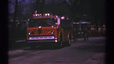 Clarendon Hills Illinois (1969): A Vehicle With Lights On Road Followed With Men