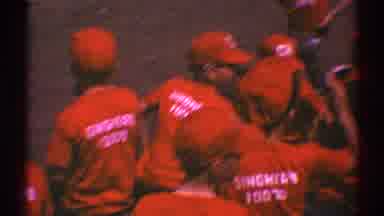 Clarendon Hills Illinois (1969): Baseball Team Members Wearing Orange And White