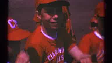 Clarendon Hills Illinois (1969): Boys Wearing Red Uniforms And Caps Wave And Smile