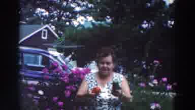 Tustin Wisconsin (1964): Two Ladies Are Gathering Some Nice Looking Fresh