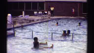 Nebraska (1969): Old Footage Of Kids Swimming And Enjoying Their Time At A Public