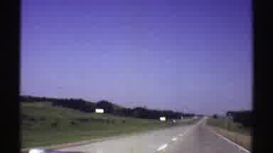 Nebraska (1969): Panning View Of Rural Area On The Margins Of Road