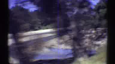 Nebraska (1969): Car Recording View From Road Showing Small Rivers And Grasslands