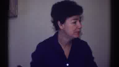 Clarendon Hills Illinois (1969): Woman Dressed In Blue Shirt Sitting Next To Man