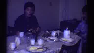 Clarendon Hills Illinois (1969): Old Film Of Me With Grandpa Pete And Grandma