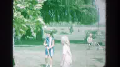 Michigan (1964): A Video Of Children And An Elderly Person Playing A Game With