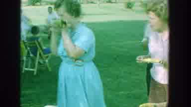 Michigan (1964): Party Visitors Eat Fresh And Boiled Yellow Corn For Snack