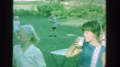Michigan (1964): Vintage Backyard Family Gathering