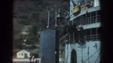 California (1961): Footage Of A Ship In The Sea