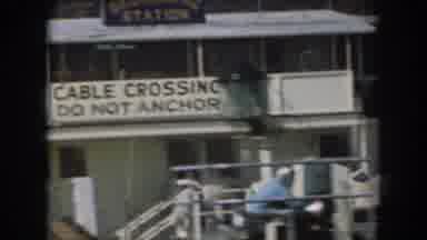 California (1961): A Small Harbor Where Boats And Flights Parked Nearby A Caution