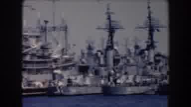 California (1961): Ships On The Barbour Camera Moving From The Right To The Left