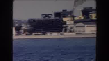 California (1961): Footage Of Some Big Boats Standing In The Beautiful Blue Sea