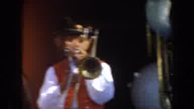 California (1961): Video Of A German Marching Band Playing Outside During The Day