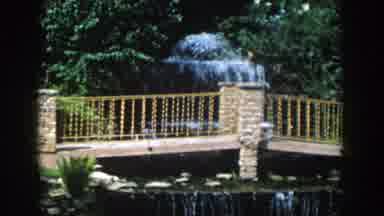 Wisconsin Dells Wisconsin (1954): Scene Of A Waterfall