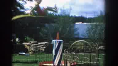 Wisconsin Dells Wisconsin (1954): People Having Fun In A Children Playground With