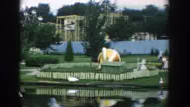 Wisconsin Dells Wisconsin (1954): Vintage Park Carnival Children Families Rides